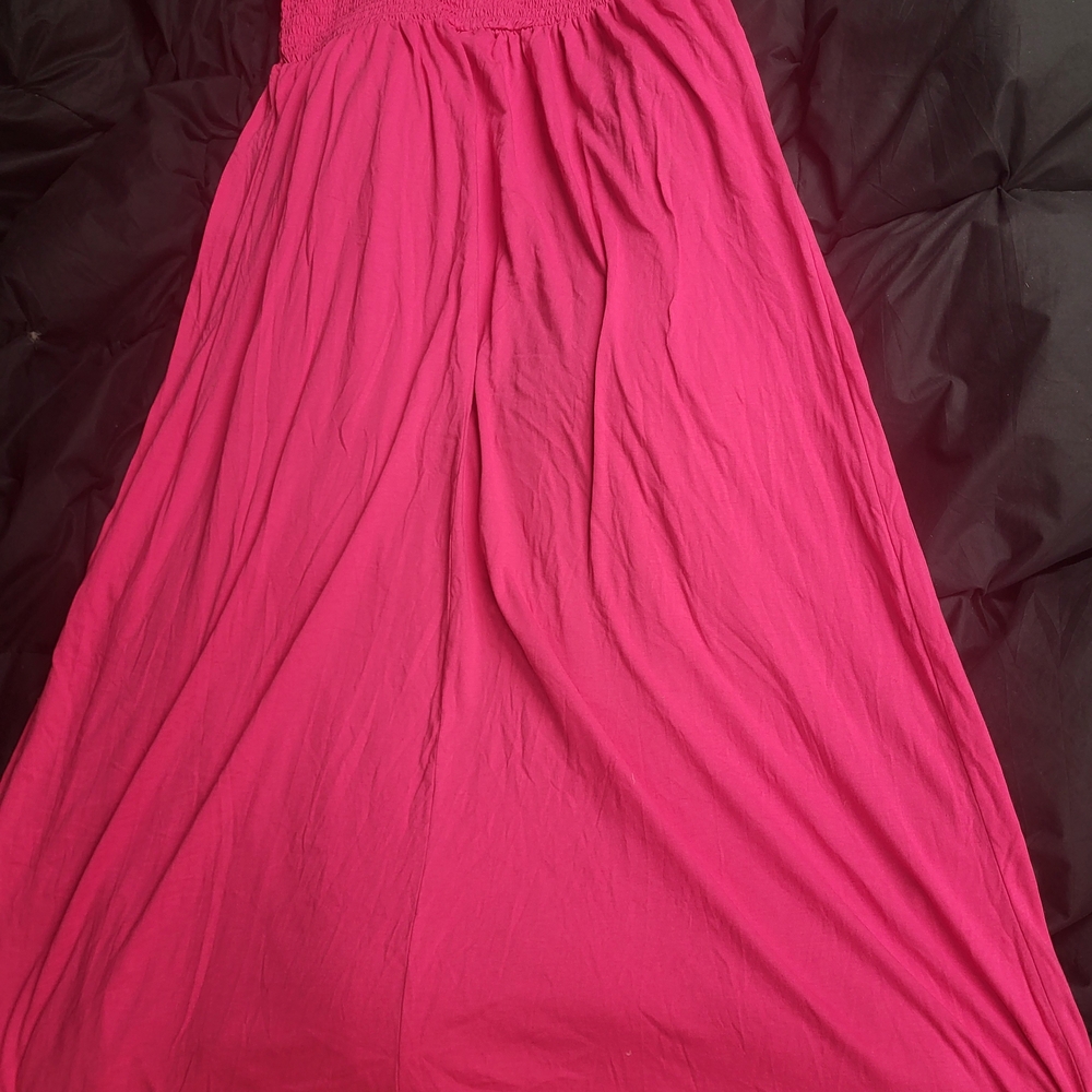 Elegant Pink Sundress